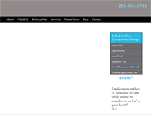 Tablet Screenshot of boisesmiledesign.com